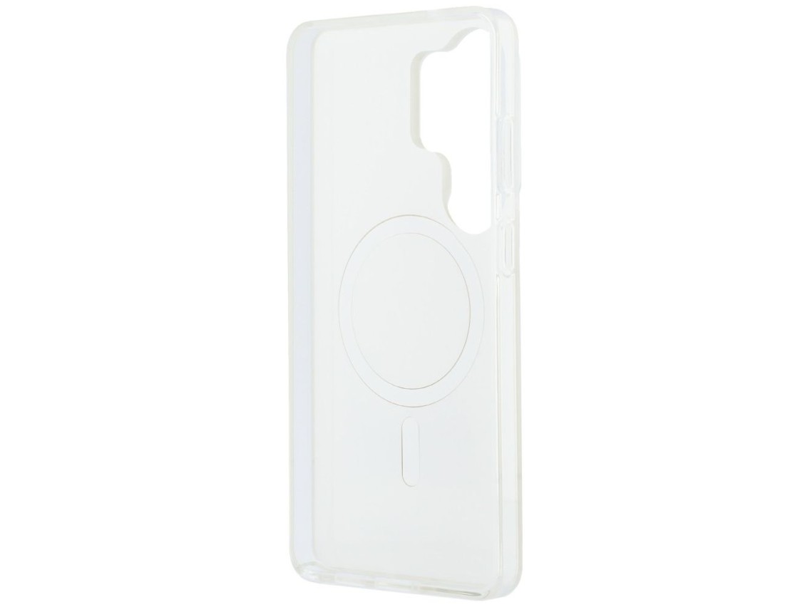 Funda Karl Lagerfeld IML Karl&Choupette MagSafe para Samsung Galaxy S26 Ultra - Transparente