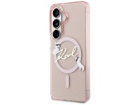 Funda Karl Lagerfeld IML KC Script MagSafe para Samsung Galaxy S26 - Rosa Funda Karl Lagerfeld IML KC Script MagSafe para Samsung Galaxy S26 - Rosa