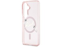 Funda Karl Lagerfeld IML KC Script MagSafe para Samsung Galaxy S26 - Rosa Funda Karl Lagerfeld IML KC Script MagSafe para Samsung Galaxy S26 - Rosa