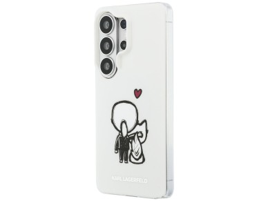 Capa Karl Lagerfeld IML Karl&Choupette MagSafe para Samsung Galaxy S26 Ultra - Transparente Capa Karl Lagerfeld IML Karl&Choupette MagSafe para Samsung Galaxy S26 Ultra - Transparente