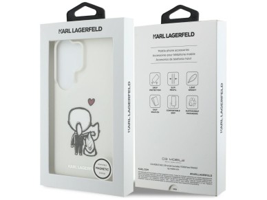 Capa Karl Lagerfeld IML Karl&Choupette MagSafe para Samsung Galaxy S26 Ultra - Transparente Capa Karl Lagerfeld IML Karl&Choupette MagSafe para Samsung Galaxy S26 Ultra - Transparente