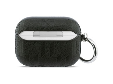 Capa para AirPods Pro 3 com monograma Karl Lagerfeld Karl & Choupette - Preta Capa para AirPods Pro 3 com monograma Karl Lagerfeld Karl & Choupette - Preta