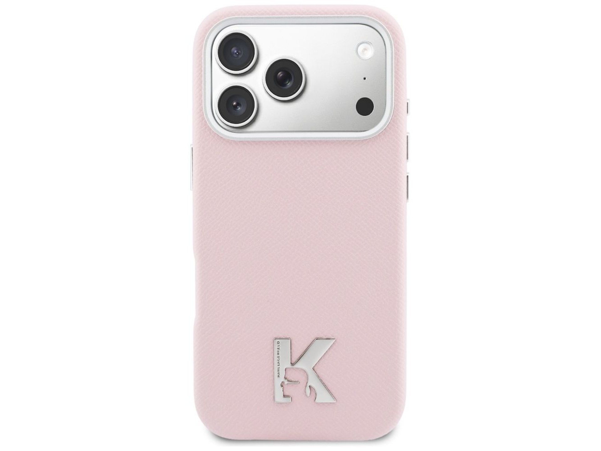 Karl Lagerfeld Karl Head Logo MagSafe Case for iPhone 17 Pro Max - Pink