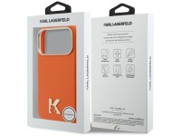 Karl Lagerfeld Karl Head Logo MagSafe Case for iPhone 17 Pro - Orange Karl Lagerfeld Karl Head Logo MagSafe Case for iPhone 17 Pro - Orange