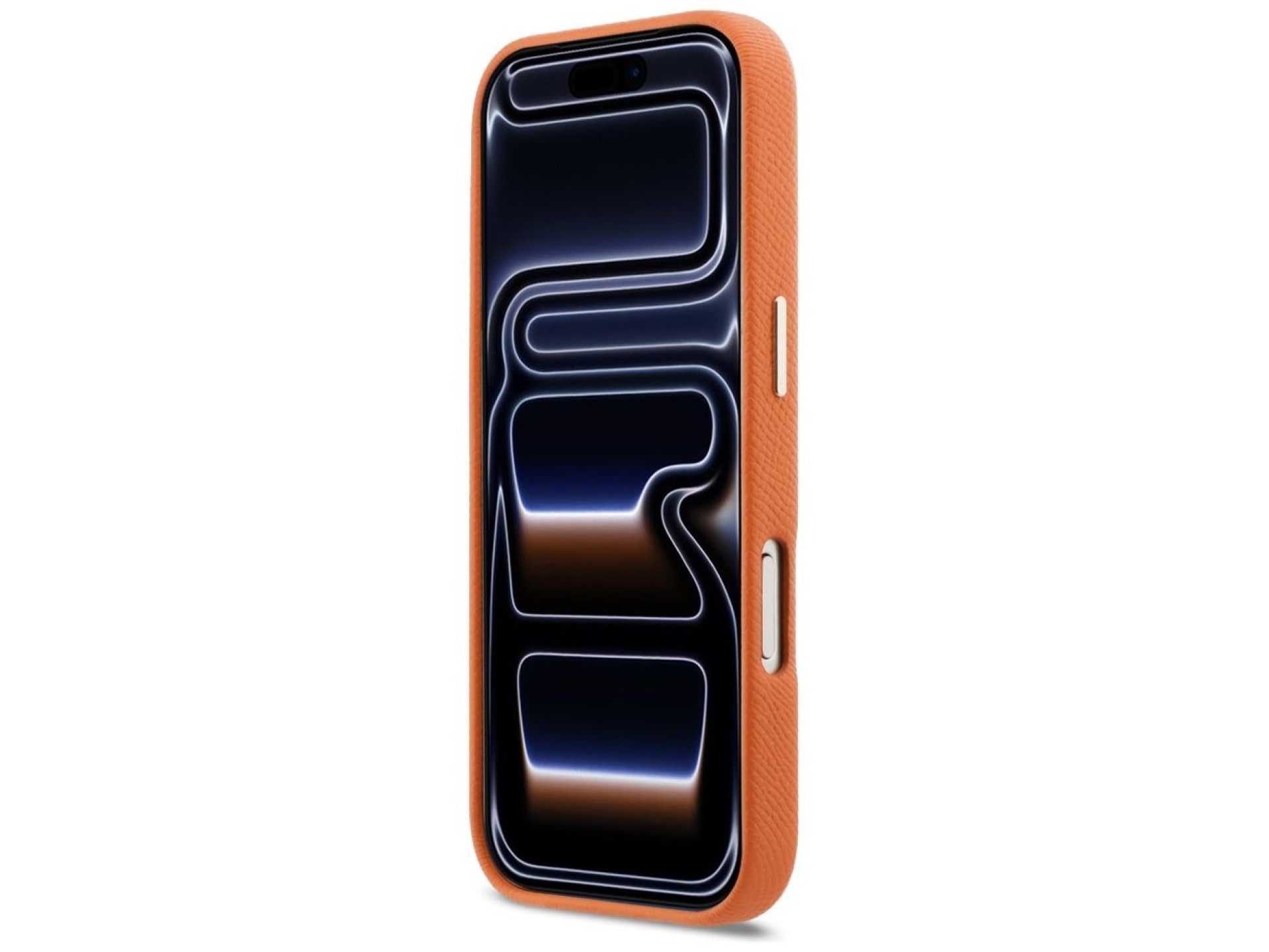 Funda MagSafe con el logo de Karl Lagerfeld para iPhone 17 Pro - Naranja