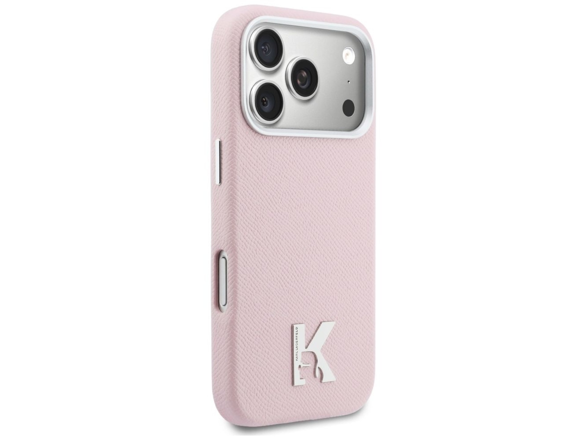 Karl Lagerfeld Karl Head Logo MagSafe Case for iPhone 17 Pro Max - Pink