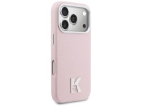 Karl Lagerfeld Karl Head Logo MagSafe Case for iPhone 17 Pro Max - Pink Karl Lagerfeld Karl Head Logo MagSafe Case for iPhone 17 Pro Max - Pink