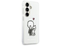 Capa Karl Lagerfeld IML Karl&Choupette MagSafe para Samsung Galaxy S26 - Transparente Capa Karl Lagerfeld IML Karl&Choupette MagSafe para Samsung Galaxy S26 - Transparente