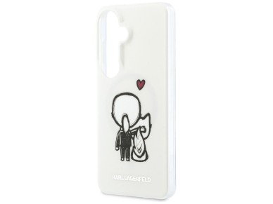Karl Lagerfeld IML Karl&Choupette MagSafe Case for Samsung Galaxy S26 - Transparent Karl Lagerfeld IML Karl&Choupette MagSafe Case for Samsung Galaxy S26 - Transparent