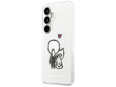 Karl Lagerfeld IML Karl&Choupette MagSafe Case for Samsung Galaxy S26 - Transparent Karl Lagerfeld IML Karl&Choupette MagSafe Case for Samsung Galaxy S26 - Transparent