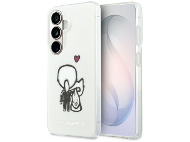 Karl Lagerfeld IML Karl&Choupette MagSafe Case for Samsung Galaxy S26 - Transparent Karl Lagerfeld IML Karl&Choupette MagSafe Case for Samsung Galaxy S26 - Transparent
