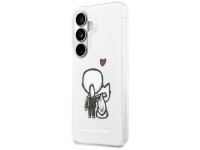 Capa Karl Lagerfeld IML Karl&Choupette MagSafe para Samsung Galaxy S26 - Transparente Capa Karl Lagerfeld IML Karl&Choupette MagSafe para Samsung Galaxy S26 - Transparente