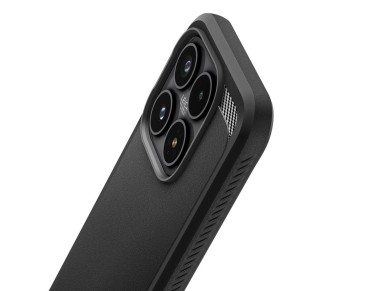 Capa Spigen Rugged Armor para Xiaomi 17 - preta Capa Spigen Rugged Armor para Xiaomi 17 - preta