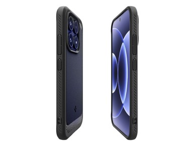 Capa Spigen Rugged Armor para Xiaomi 17 - preta Capa Spigen Rugged Armor para Xiaomi 17 - preta