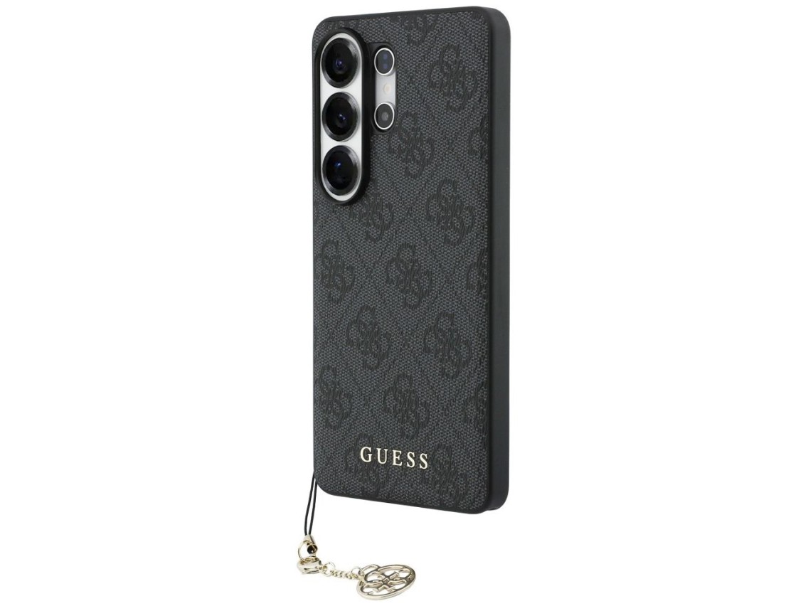 Funda Guess 4G Classic Logo Charm MagSafe para Samsung Galaxy S26 Ultra - negra