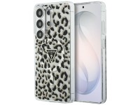 Guess IML Leopard Print Triangle MagSafe Case for Samsung Galaxy S26 Ultra - Black Guess IML Leopard Print Triangle MagSafe Case for Samsung Galaxy S26 Ultra - Black