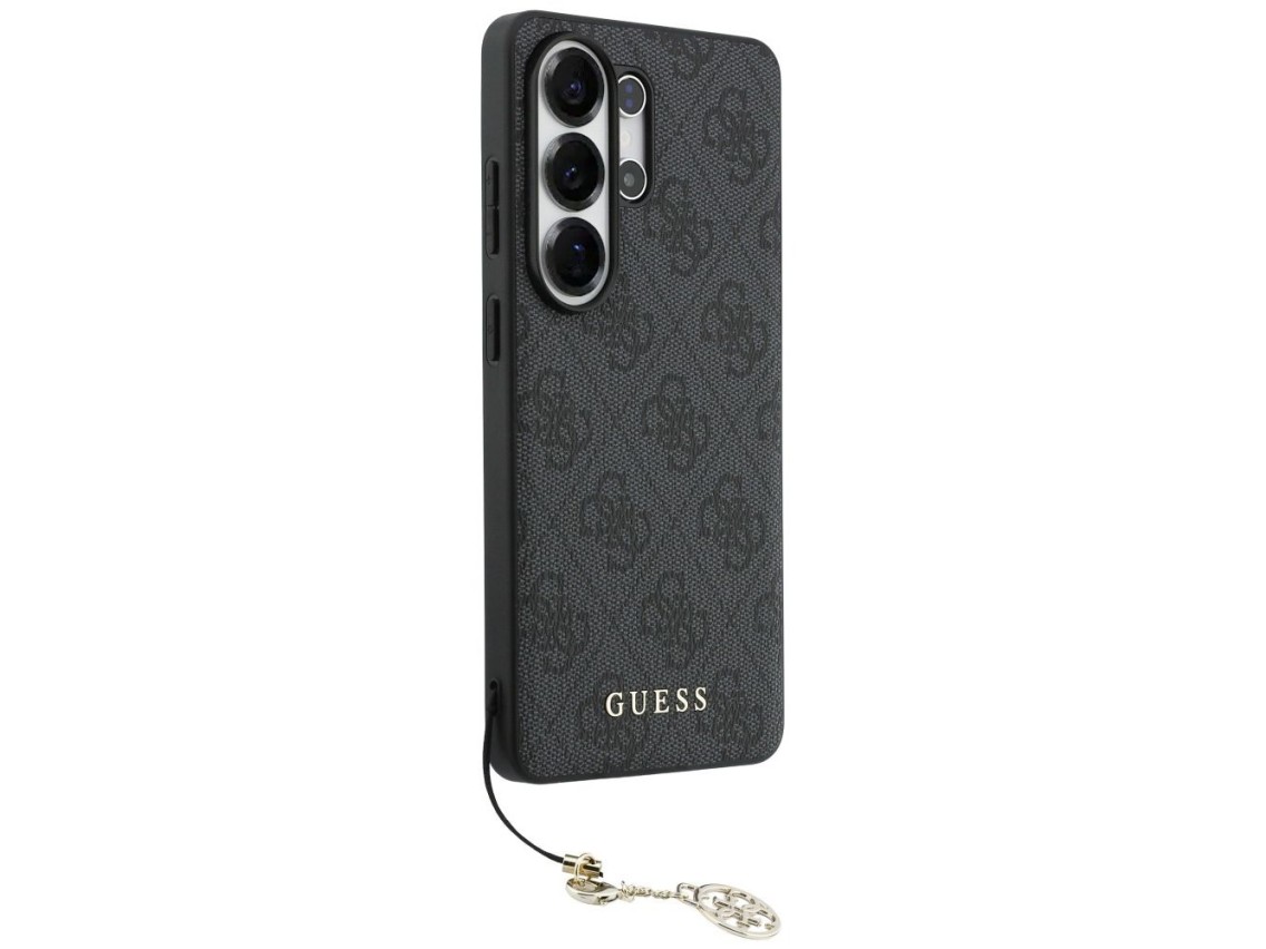 Funda Guess 4G Classic Logo Charm MagSafe para Samsung Galaxy S26 Ultra - negra