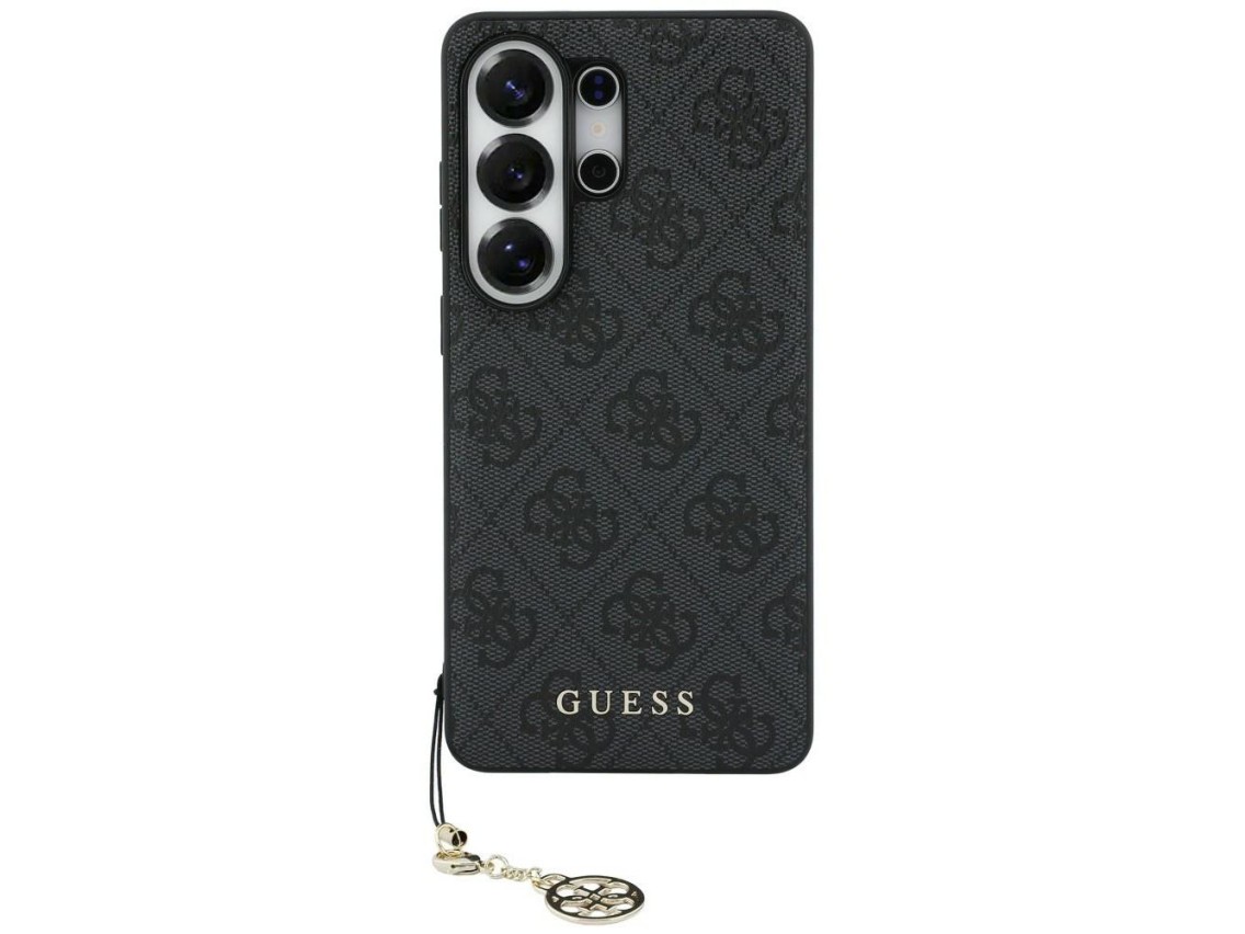 Funda Guess 4G Classic Logo Charm MagSafe para Samsung Galaxy S26 Ultra - negra