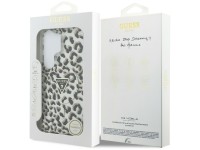 Guess IML Leopard Print Triangle MagSafe Case for Samsung Galaxy S26 Ultra - Black Guess IML Leopard Print Triangle MagSafe Case for Samsung Galaxy S26 Ultra - Black