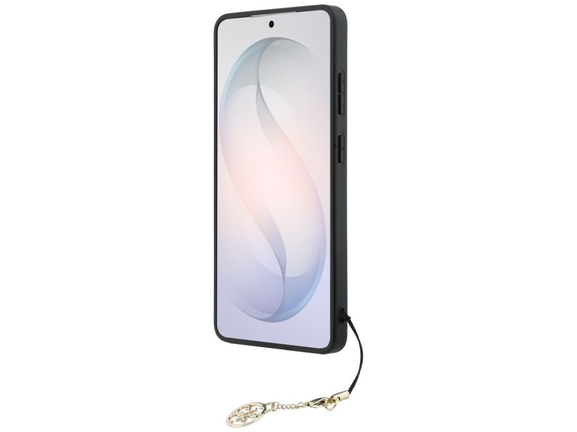 Funda Guess 4G Classic Logo Charm MagSafe para Samsung Galaxy S26 Ultra - negra
