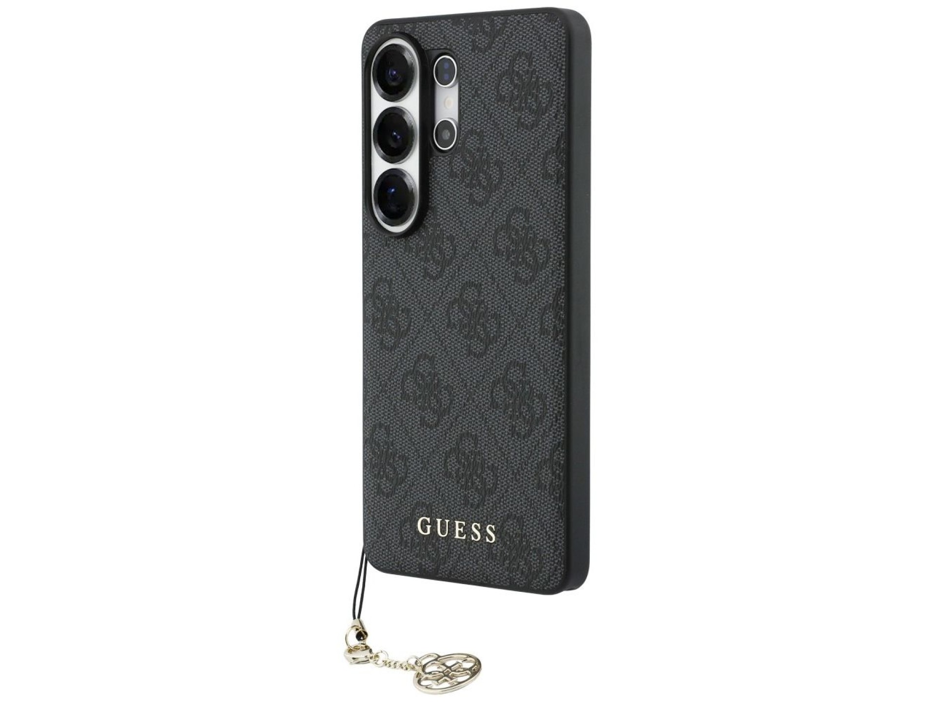 Funda Guess 4G Classic Logo Charm MagSafe para Samsung Galaxy S26 Ultra - negra