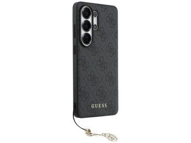 Guess 4G Classic Logo Charm MagSafe case for Samsung Galaxy S26 Ultra - black Guess 4G Classic Logo Charm MagSafe case for Samsung Galaxy S26 Ultra - black