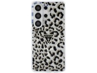 Guess IML Leopard Print Triangle MagSafe Case for Samsung Galaxy S26 Ultra - Black Guess IML Leopard Print Triangle MagSafe Case for Samsung Galaxy S26 Ultra - Black