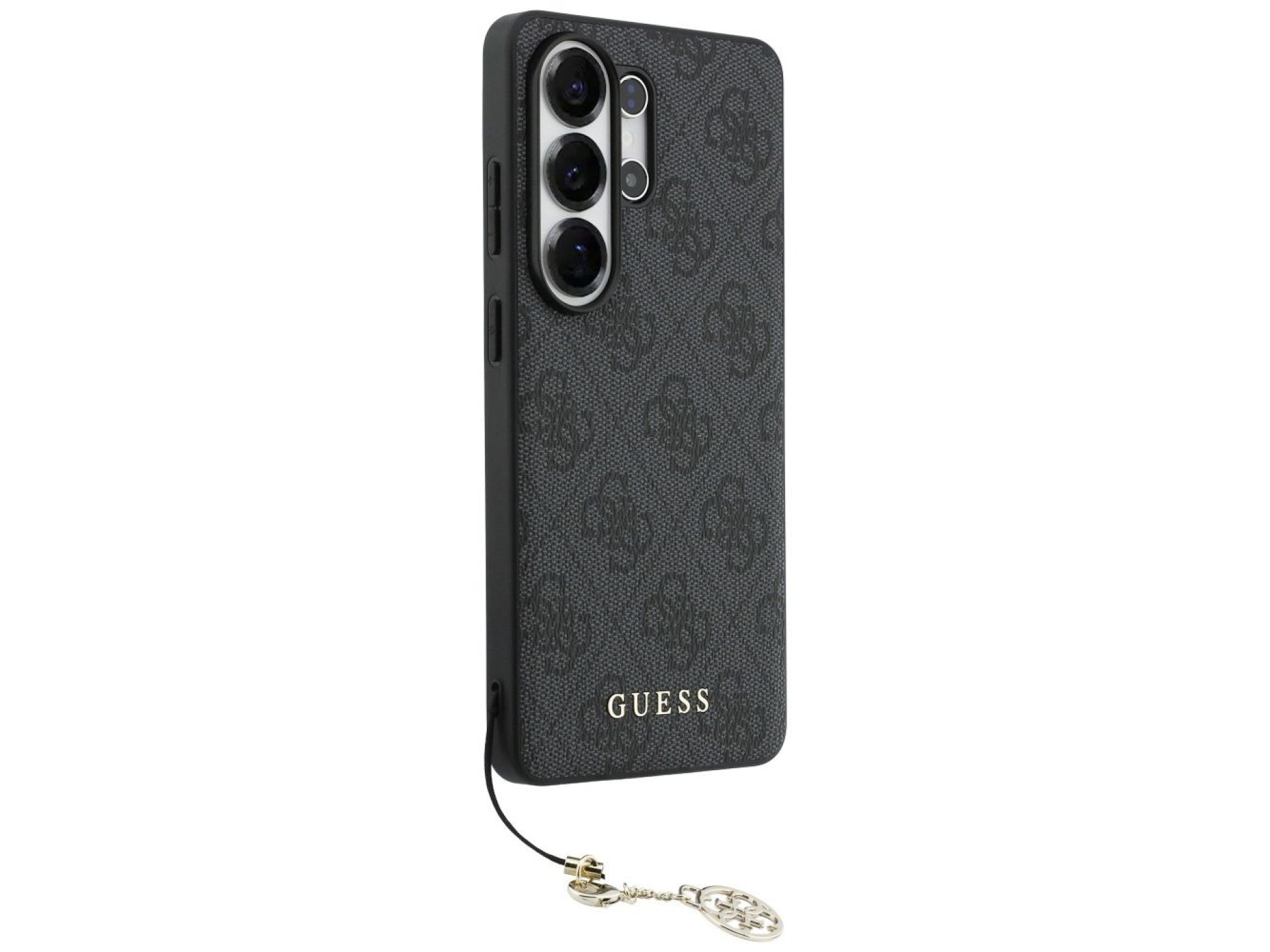 Funda Guess 4G Classic Logo Charm MagSafe para Samsung Galaxy S26 Ultra - negra