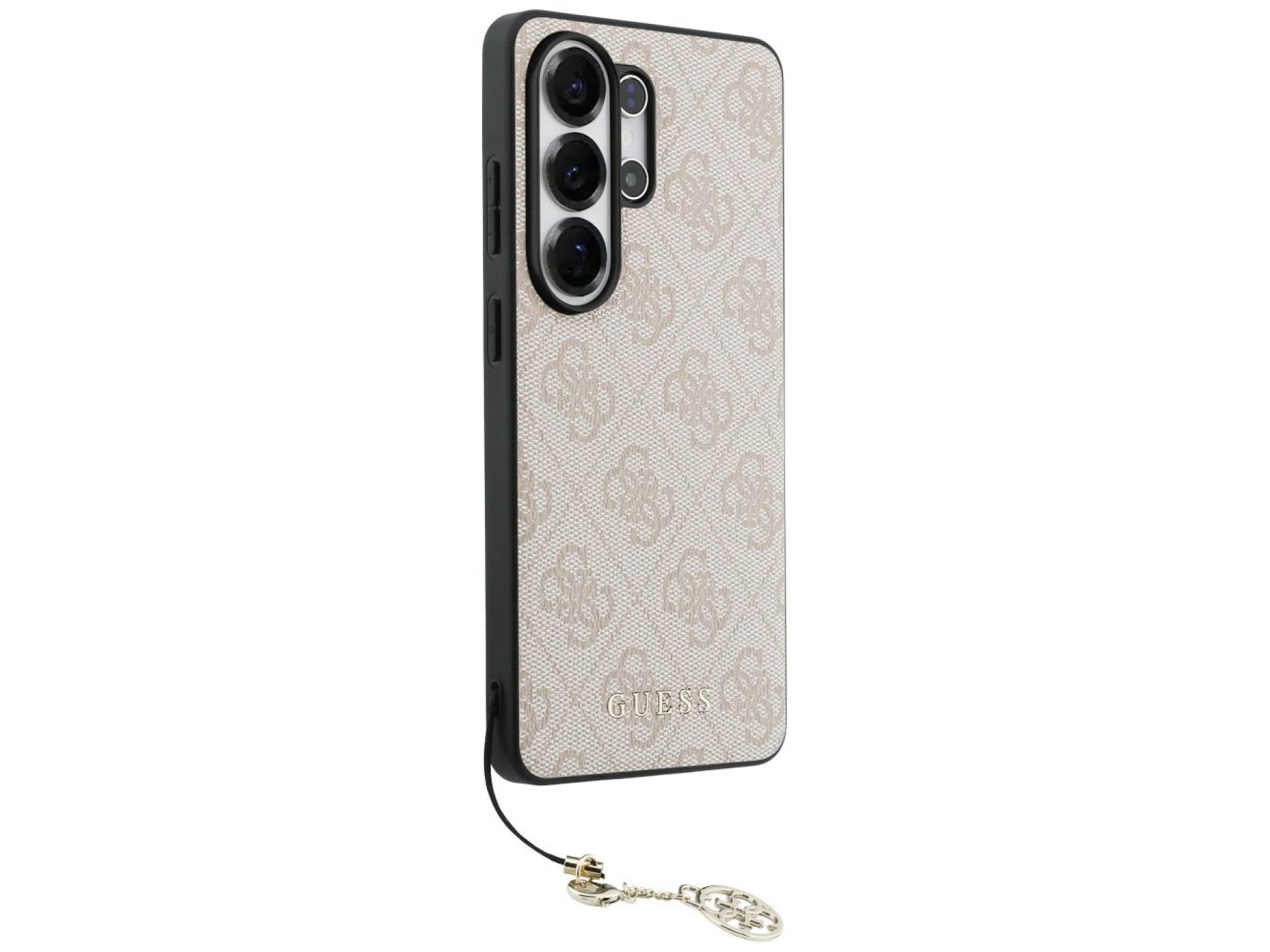 Guess 4G Classic Logo Charm MagSafe Case for Samsung Galaxy S26 Ultra - Pink