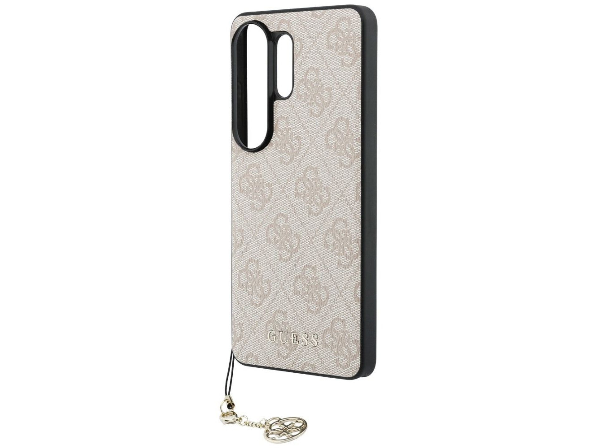 Guess 4G Classic Logo Charm MagSafe Case for Samsung Galaxy S26 Ultra - Pink