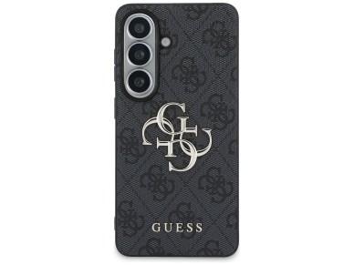 Capa Guess 4G com logo grande em metal para Samsung Galaxy S26 - Preta Capa Guess 4G com logo grande em metal para Samsung Galaxy S26 - Preta