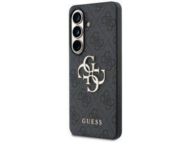 Capa Guess 4G com logo grande em metal para Samsung Galaxy S26 - Preta Capa Guess 4G com logo grande em metal para Samsung Galaxy S26 - Preta