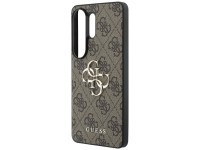 Capa Guess 4G com logo grande em metal para Samsung Galaxy S26 Ultra - Marrom Capa Guess 4G com logo grande em metal para Samsung Galaxy S26 Ultra - Marrom