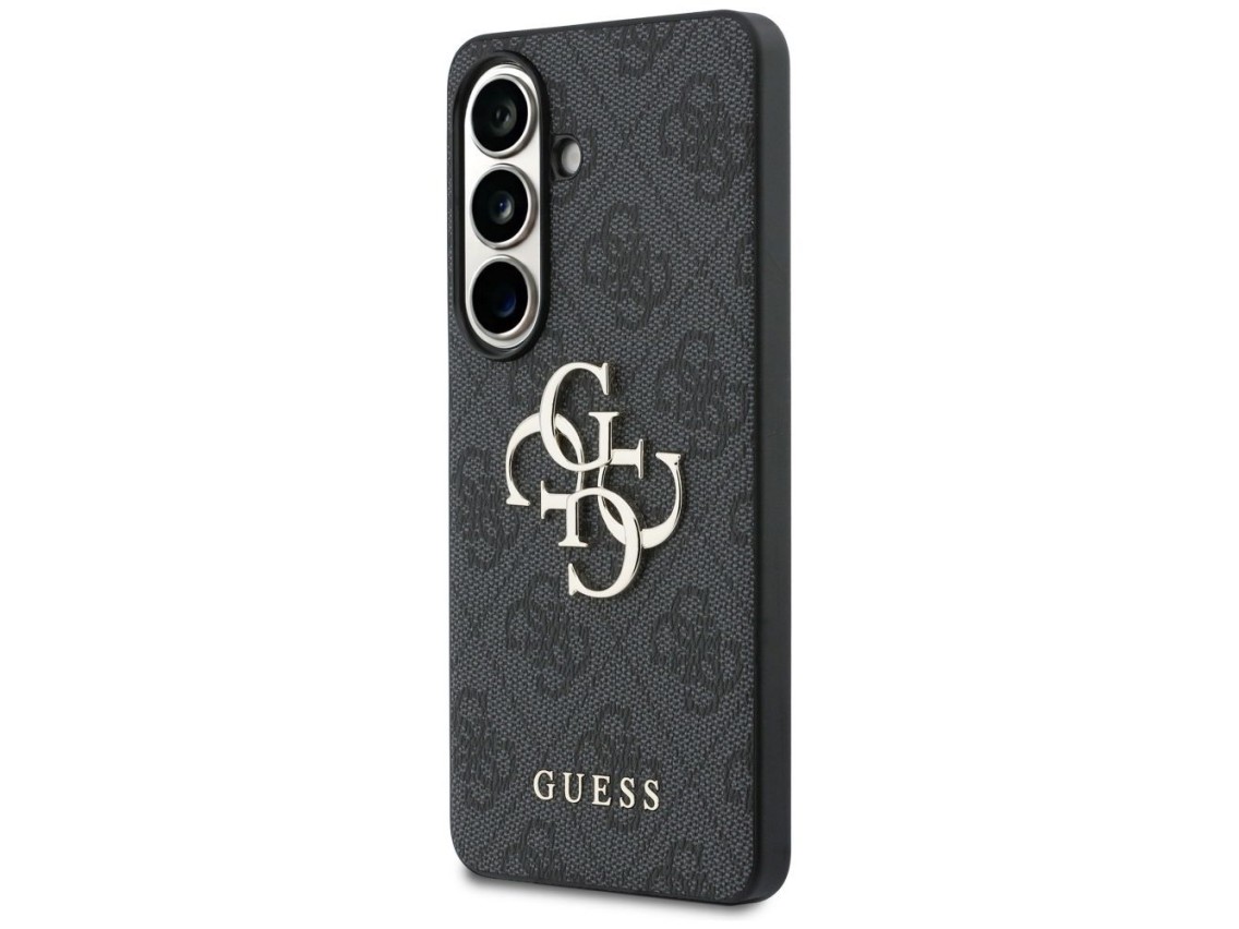 Guess 4G Big Metal Logo Case for Samsung Galaxy S26 Plus - Black