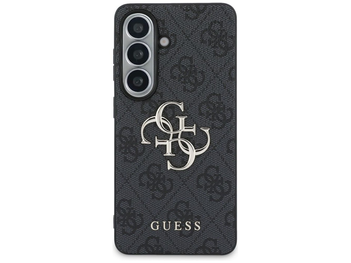 Guess 4G Big Metal Logo Case for Samsung Galaxy S26 Plus - Black