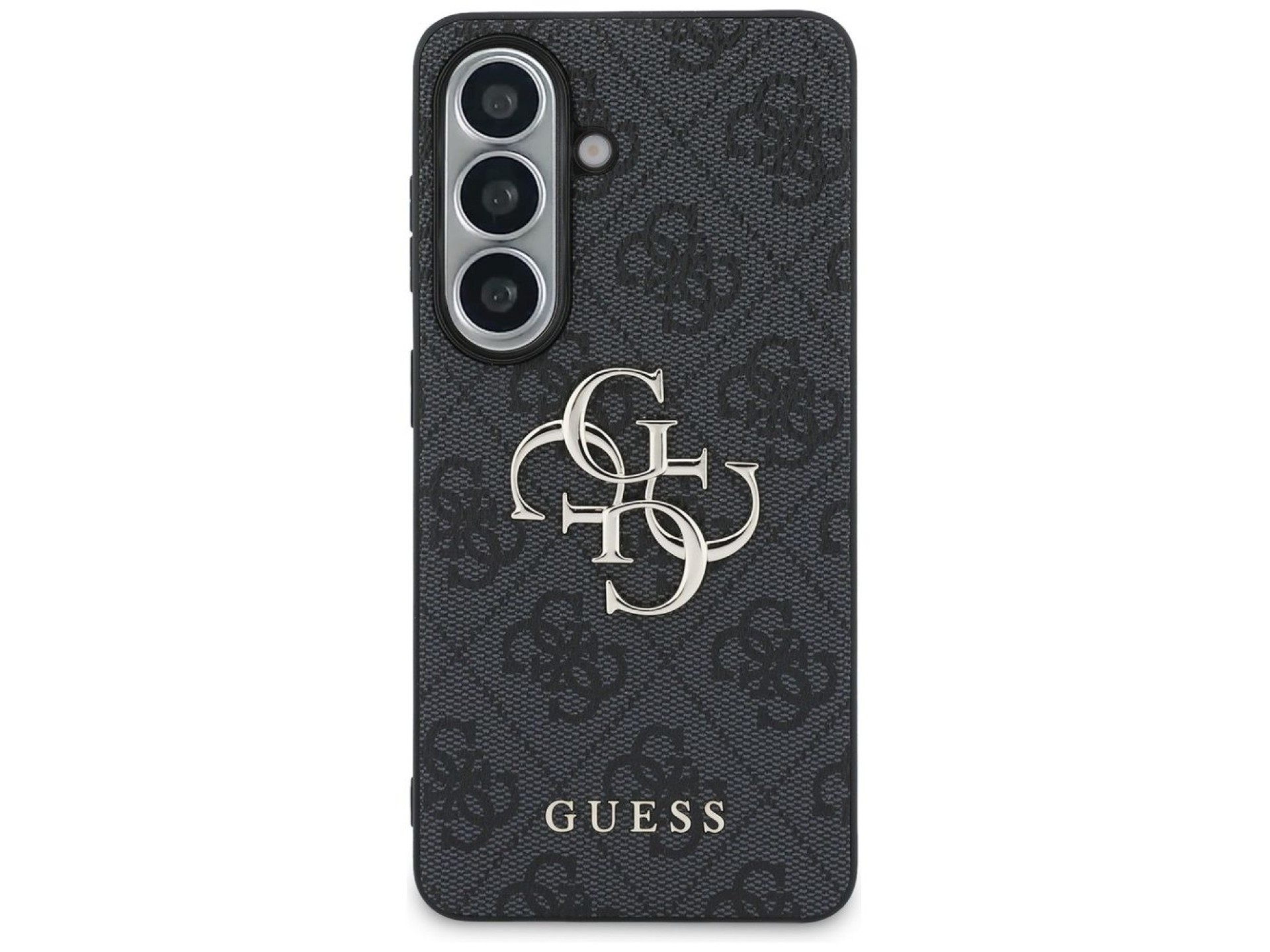 Guess 4G Big Metal Logo Case for Samsung Galaxy S26 Plus - Black