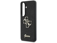 Capa Guess Fixed Glitter Big 4G Metal Logo para Samsung Galaxy S26 - preta Capa Guess Fixed Glitter Big 4G Metal Logo para Samsung Galaxy S26 - preta