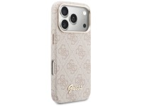 Guess 4G Script MagSafe Case for iPhone 17 Pro Max - Pink