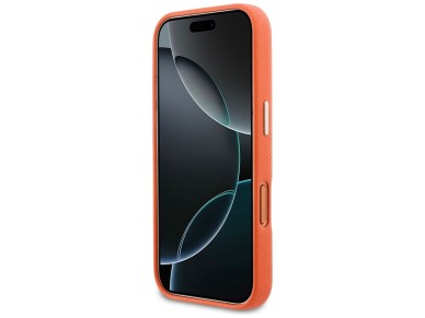 Guess FW Resin Logo case for iPhone 17 Pro - orange Guess FW Resin Logo case for iPhone 17 Pro - orange