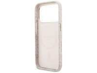 Guess 4G Script MagSafe Case for iPhone 17 Pro Max - Pink