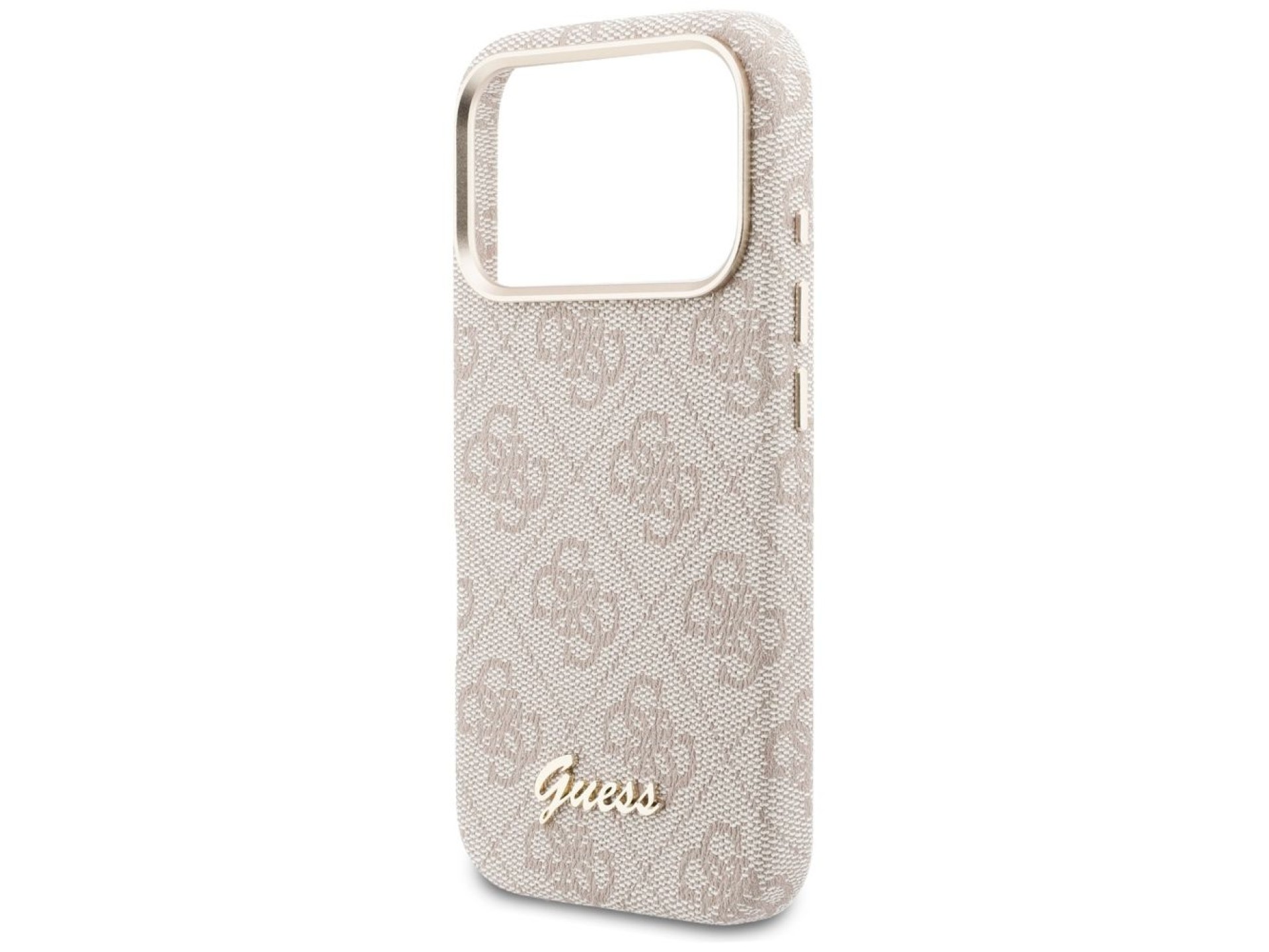 Guess 4G Script MagSafe Case for iPhone 17 Pro Max - Pink