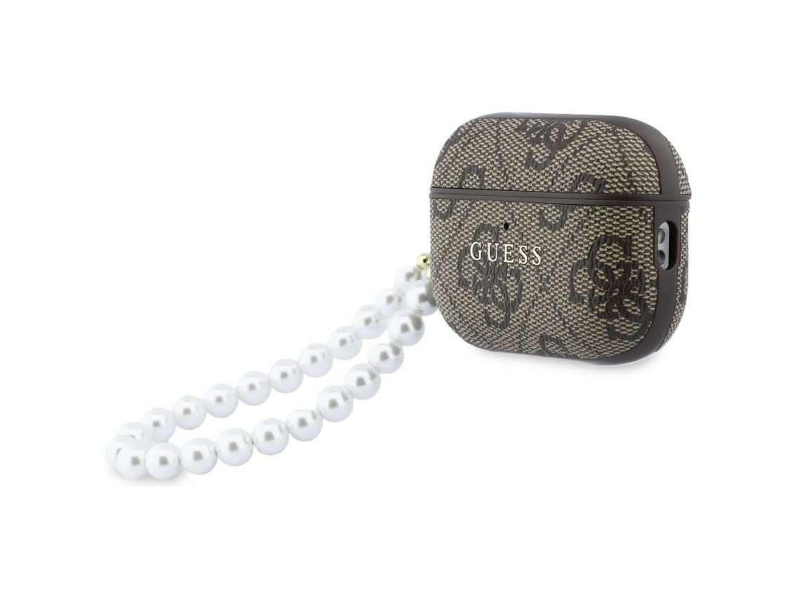 Guess 4G Pearl Strap case for AirPods Pro 3 - brown