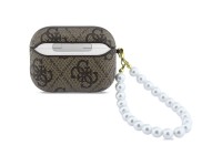 Guess 4G Pearl Strap case for AirPods Pro 3 - brown Guess 4G Pearl Strap case for AirPods Pro 3 - brown