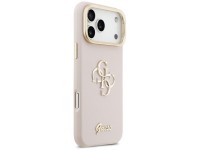 Funda Guess Grained Big 4G con soporte para cámara para iPhone 17 Pro Max - Rosa Funda Guess Grained Big 4G con soporte para cámara para iPhone 17 Pro Max - Rosa