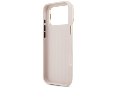 Guess Grained Big 4G & Stand Camera Case for iPhone 17 Pro Max - Pink Guess Grained Big 4G & Stand Camera Case for iPhone 17 Pro Max - Pink