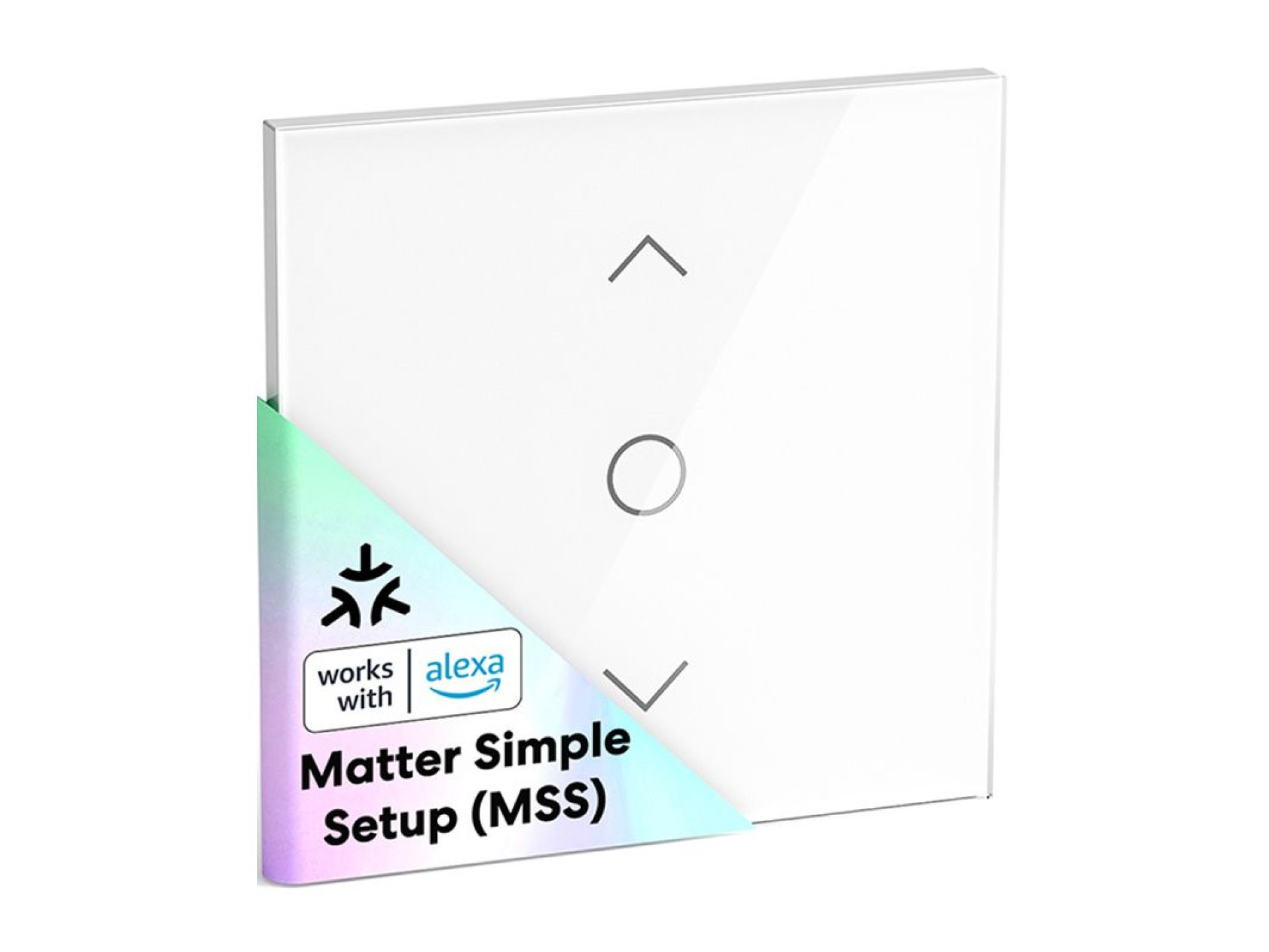 Interruptor inteligente Wi-Fi MEROSS MRS100MA(EU) para persianas (cor fosca) (pacote com 4)
