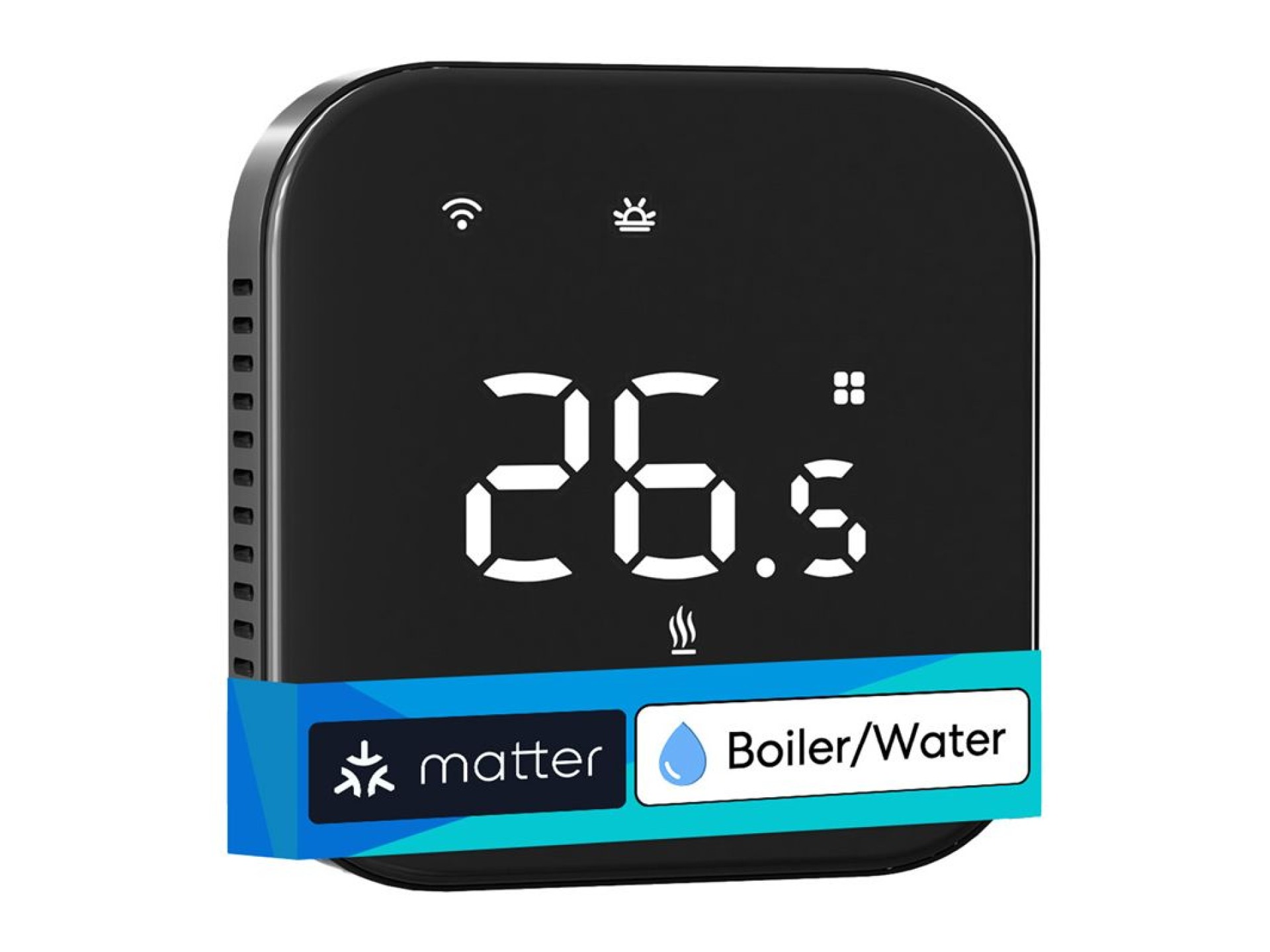 Termostato inteligente Wi-Fi MEROSS MTS215BMA-B(EU) (Negro)