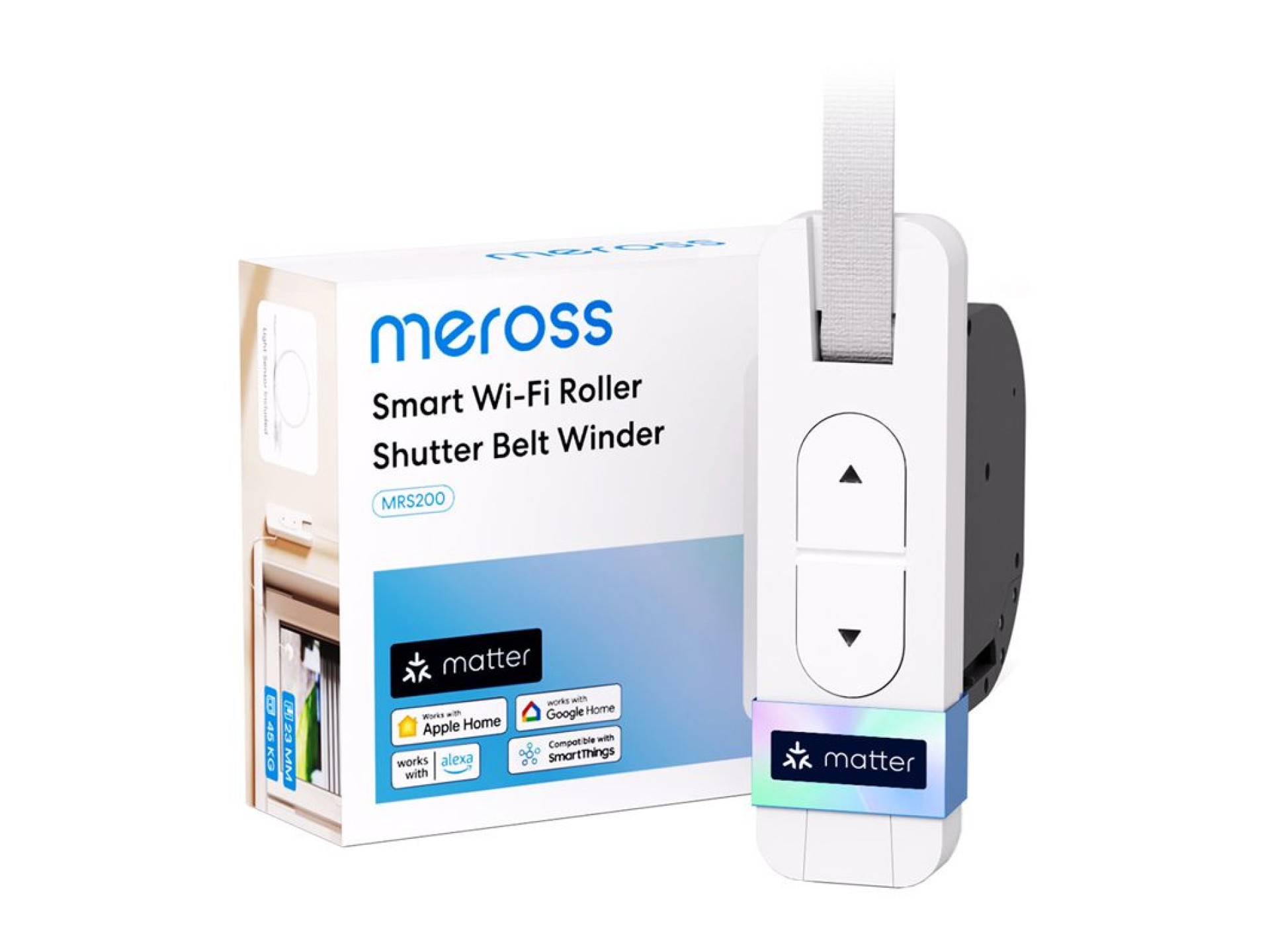 MEROSS MRS200MA-EU Wi-Fi Smart Roller Shade Reel