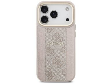 Guess 4G Stripe MagSafe Case for iPhone 17 Pro - Pink Guess 4G Stripe MagSafe Case for iPhone 17 Pro - Pink