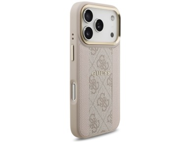 Guess 4G Stripe MagSafe Case for iPhone 17 Pro - Pink Guess 4G Stripe MagSafe Case for iPhone 17 Pro - Pink